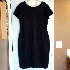 Boden navy blue cap sleeve steath dress sz 18l